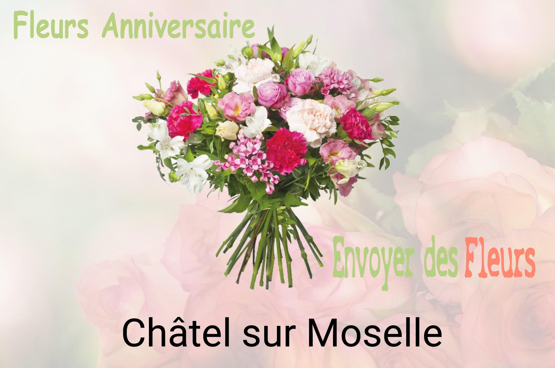 Bouquet de fleurs d’anniversaire livré à Châtel-sur-Moselle