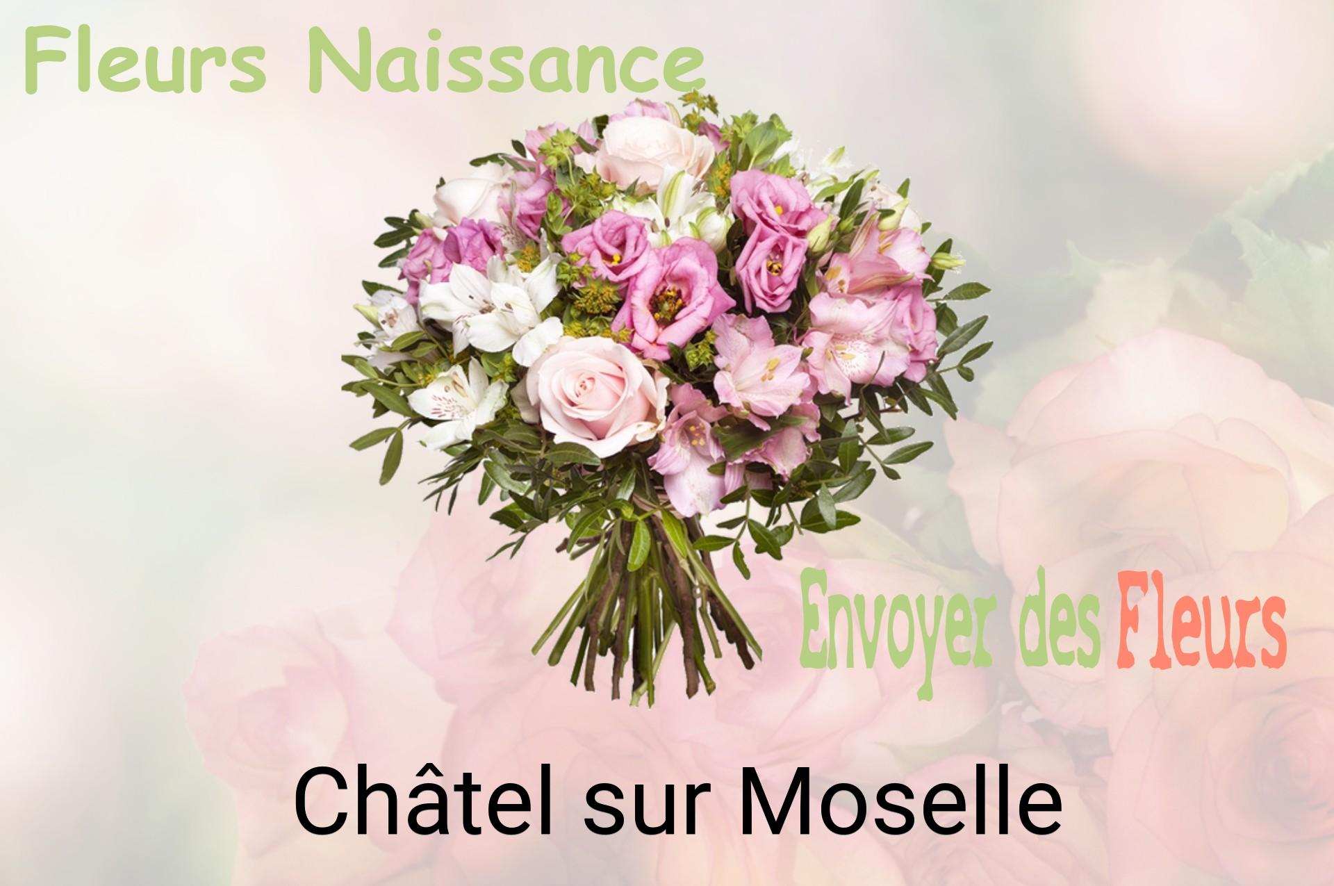 Bouquet de fleurs de naissance livré à Châtel-sur-Moselle